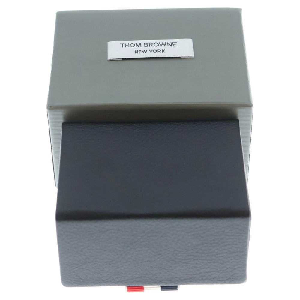 THOM BROWNE(トムブラウン) トリコロール ネクタイピン タイバー シルバー