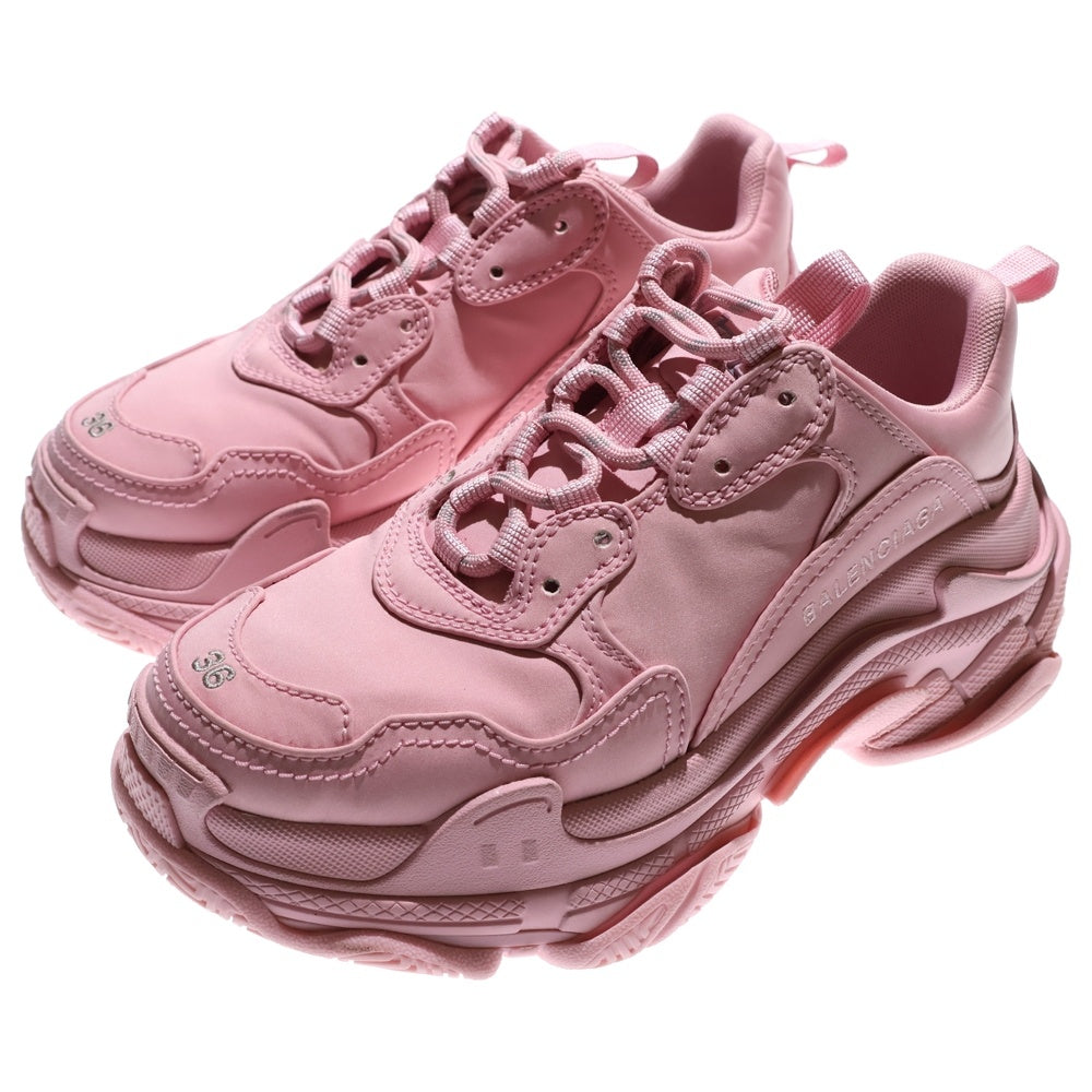 BALENCIAGA(バレンシアガ) Triple S Sneaker トリプルS ローカットスニーカー ピンク レディース 524039