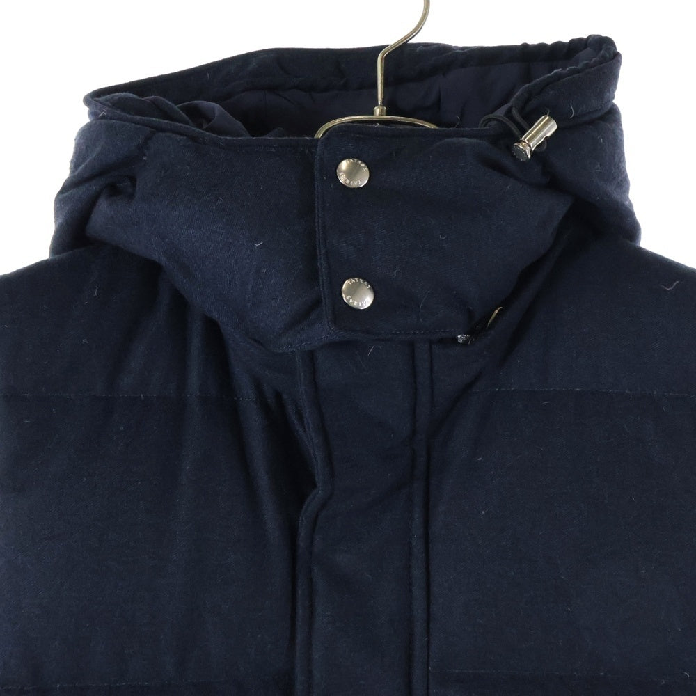 TATRAS(タトラス) DRAGO カシミヤ混 ウールダウンベスト ネイビー MTA13A4101