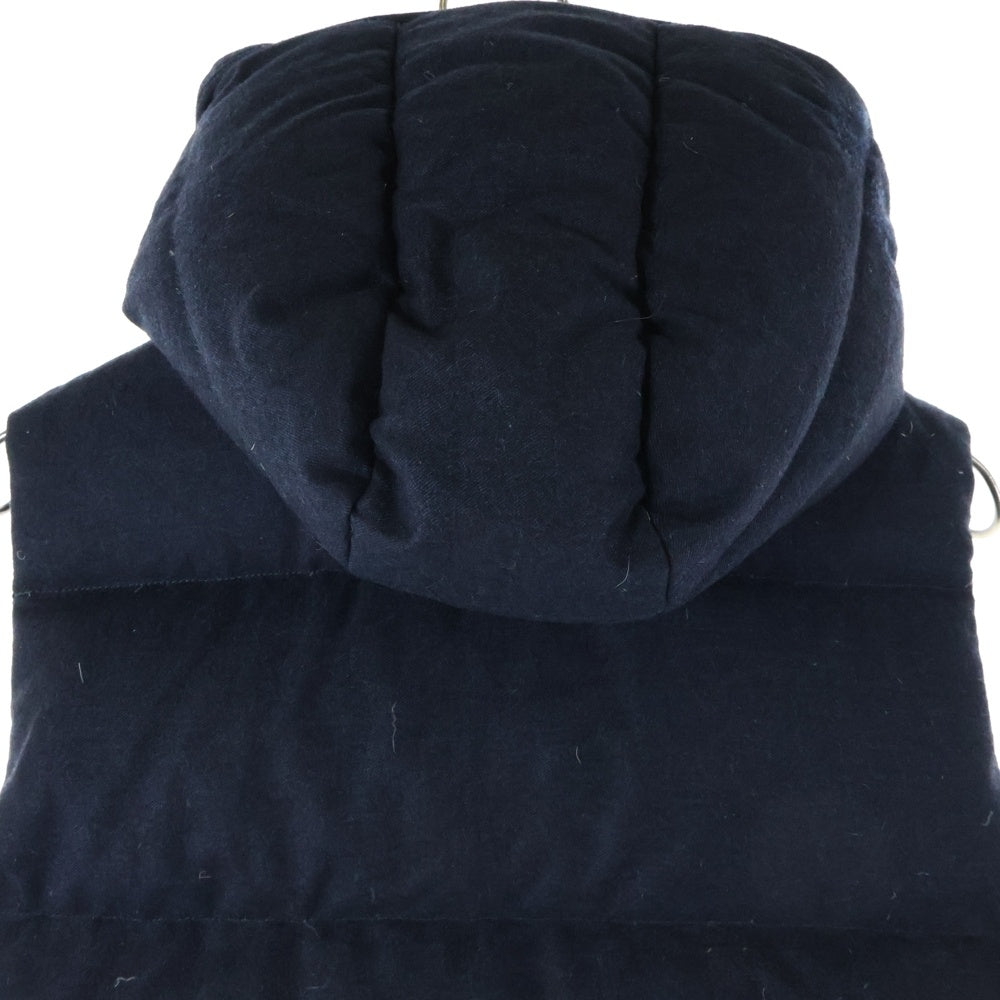 TATRAS(タトラス) DRAGO カシミヤ混 ウールダウンベスト ネイビー MTA13A4101