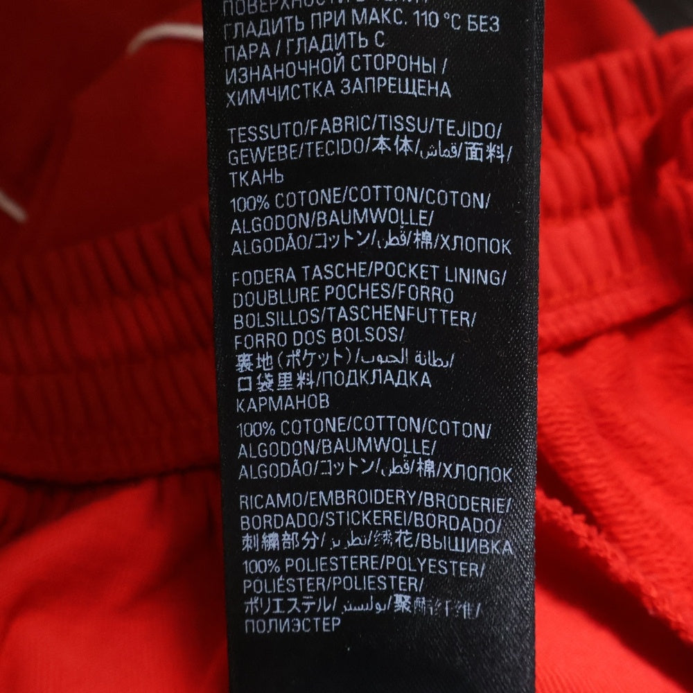 BALENCIAGA(バレンシアガ) 24SS SOCCER BUGGY SWEAT PANT ロゴ刺繍 サッカーバギー スウェットロングパンツ レッド777708 TPVW3