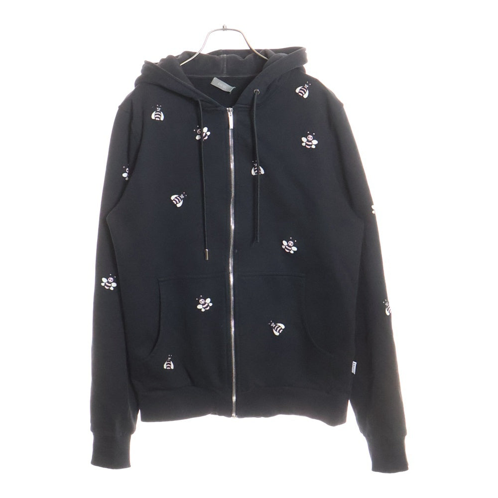 DIOR × KAWS ディオール カウズ コラボ BEE刺繍 スウェットシャツ DIOR(ディオール) ×KAWS Bee Zip Up Hoodie カウズ BEE刺繍 ジップ