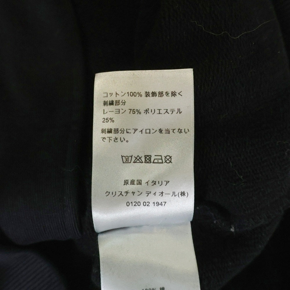 DIOR(ディオール) ×KAWS Bee Zip Up Hoodie カウズ BEE刺繍 ジップアップスウェットパーカー フーディー ブラック 923J205W6142