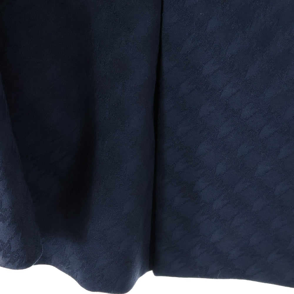 MARTINE ROSE(マーティンローズ) ×NIKE MII JACKET 千鳥柄 ロゴ刺繍 ダブルテーラードジャケット ネイビー DV0845-426