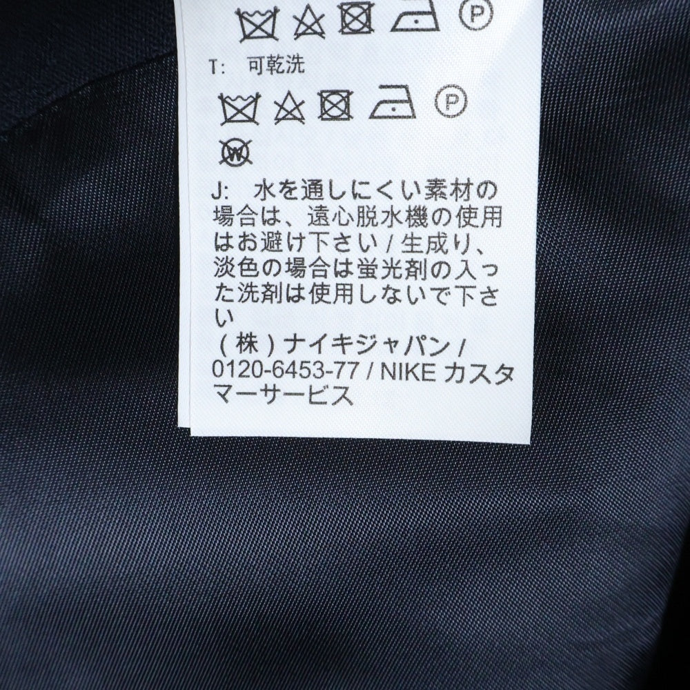 MARTINE ROSE(マーティンローズ) ×NIKE MII JACKET 千鳥柄 ロゴ刺繍 ダブルテーラードジャケット ネイビー DV0845-426