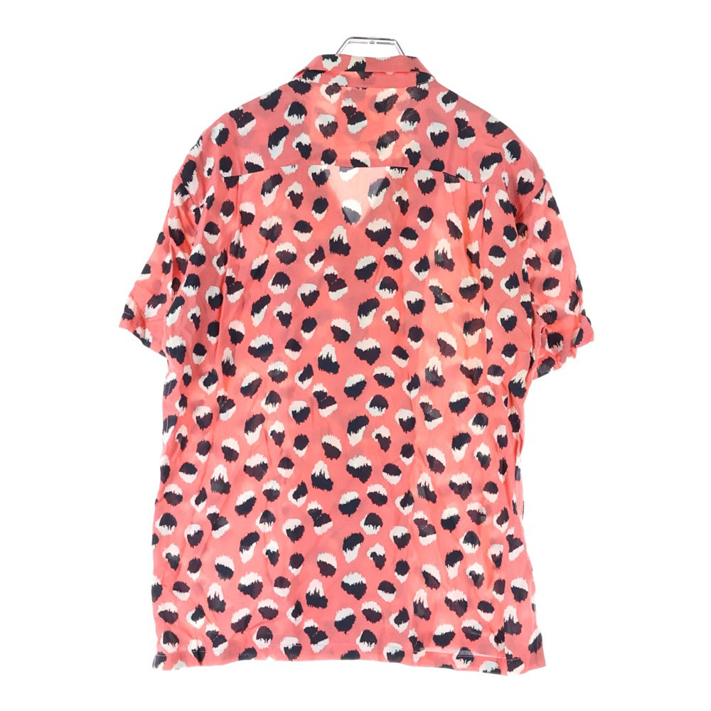 RHC Ron Herman(アールエイチシー ロンハーマン) Animal Aloha Shirts アニマルアロハシャツ ポルカドット ピンク