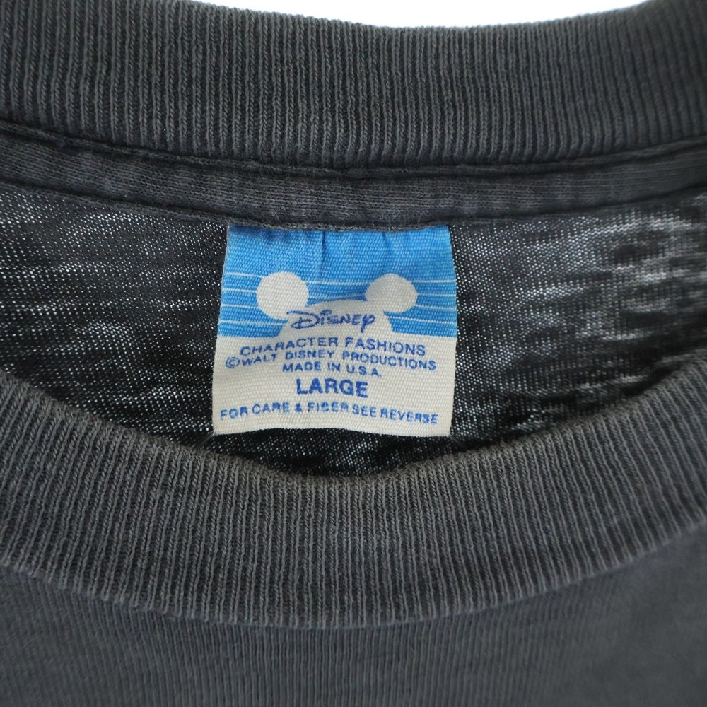 VINTAGE(ヴィンテージ) 80S Disney Mickey Mouse T-Shirt ディズニー ミッキーマウス 半袖Tシャツ グレー