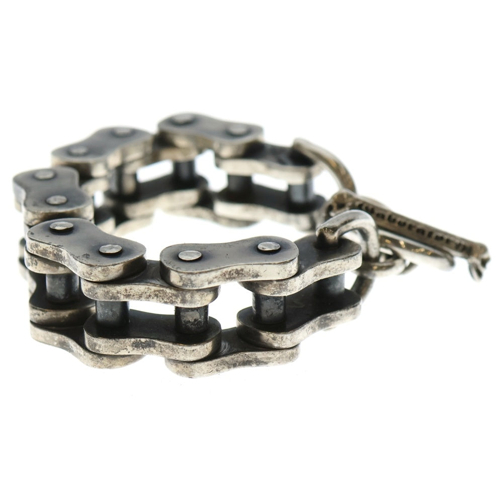 Gaboratory/Gabor(ガボラトリー/ガボール) Motorcycle Chain Bracelet (Large) ラージ モーターサイクルチェーンブレスレット シルバー