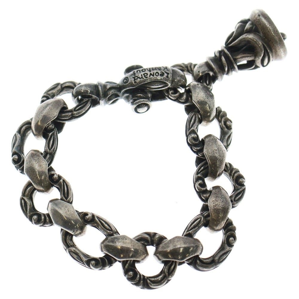 LEONARD KAMHOUT(レナードカムホート) CRANE WITH BELL クレーン ベル ブレスレット シルバー