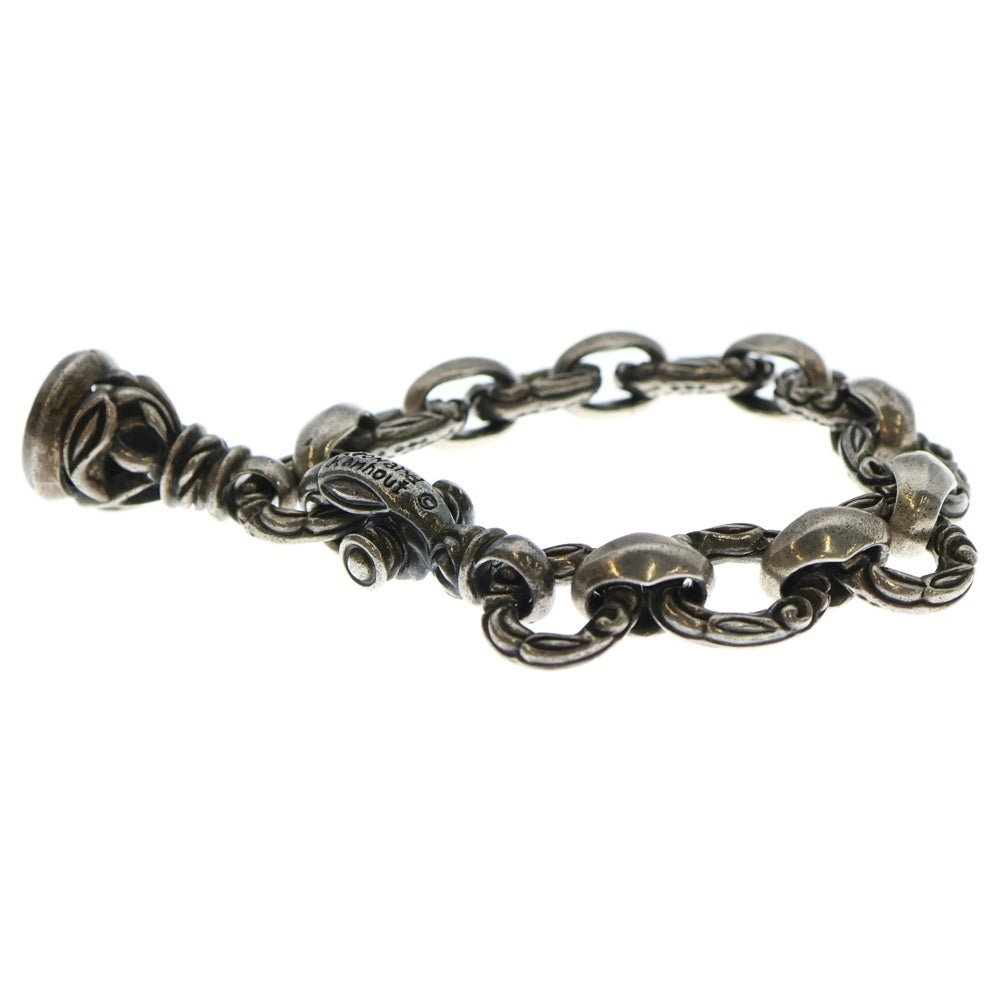 LEONARD KAMHOUT(レナードカムホート) CRANE WITH BELL クレーン ベル ブレスレット シルバー