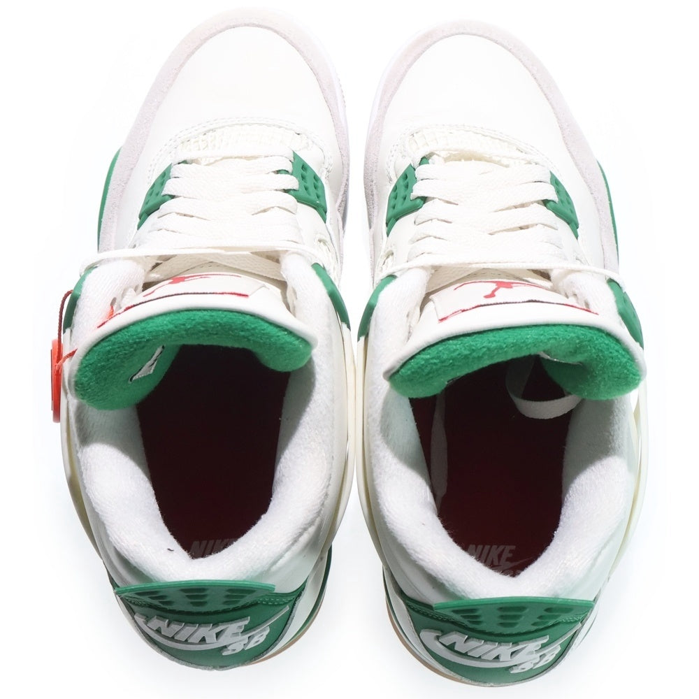 NIKE(ナイキ) AIR JORDAN 4 RETRO SP PINE GREEN エアジョーダン4 レトロ SP パイングリーン ハイカットスニーカー ホワイト/グリーン US8/26.0cm DR5415-103