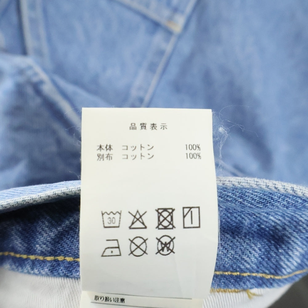 DESCENDANT(ディセンダント) DIY DENIM SHORTS デニム ショーツ ハーフパンツ インディゴ