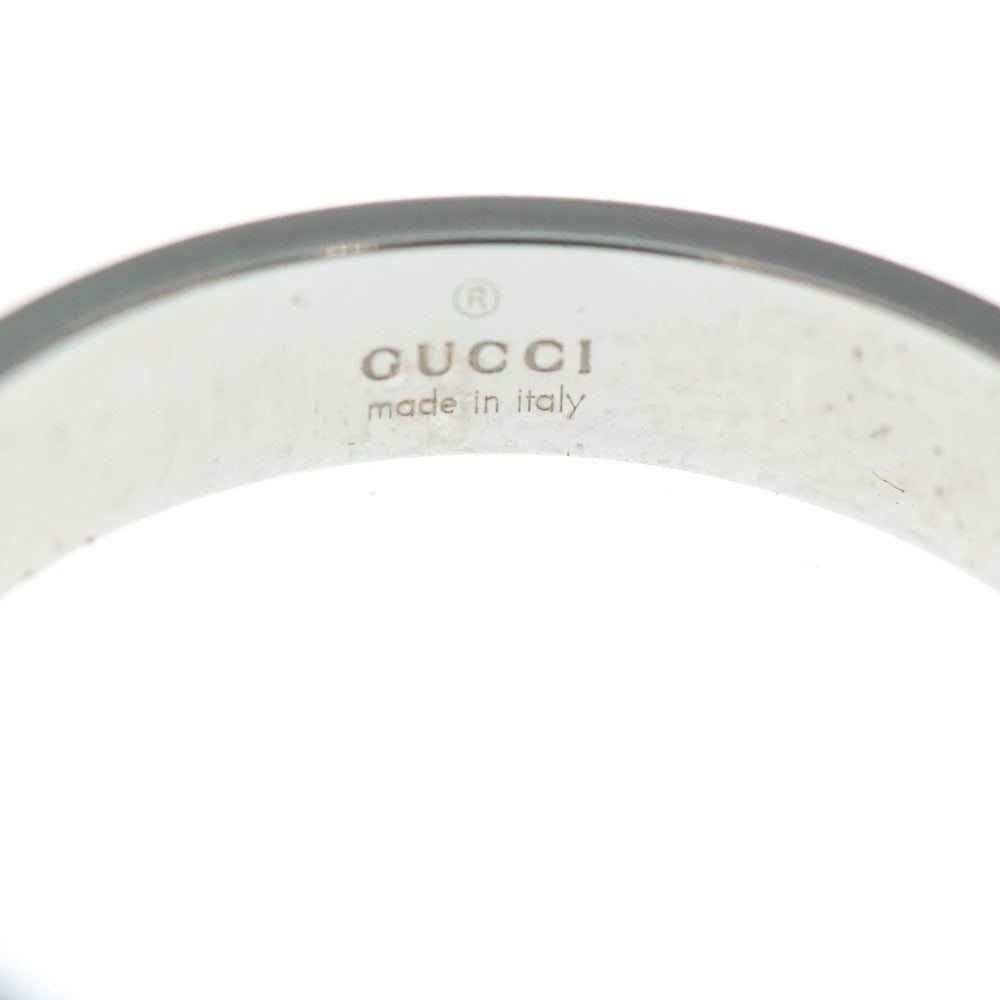 GUCCI(グッチ) 18KWG GGアイコンリング ホワイトゴールド