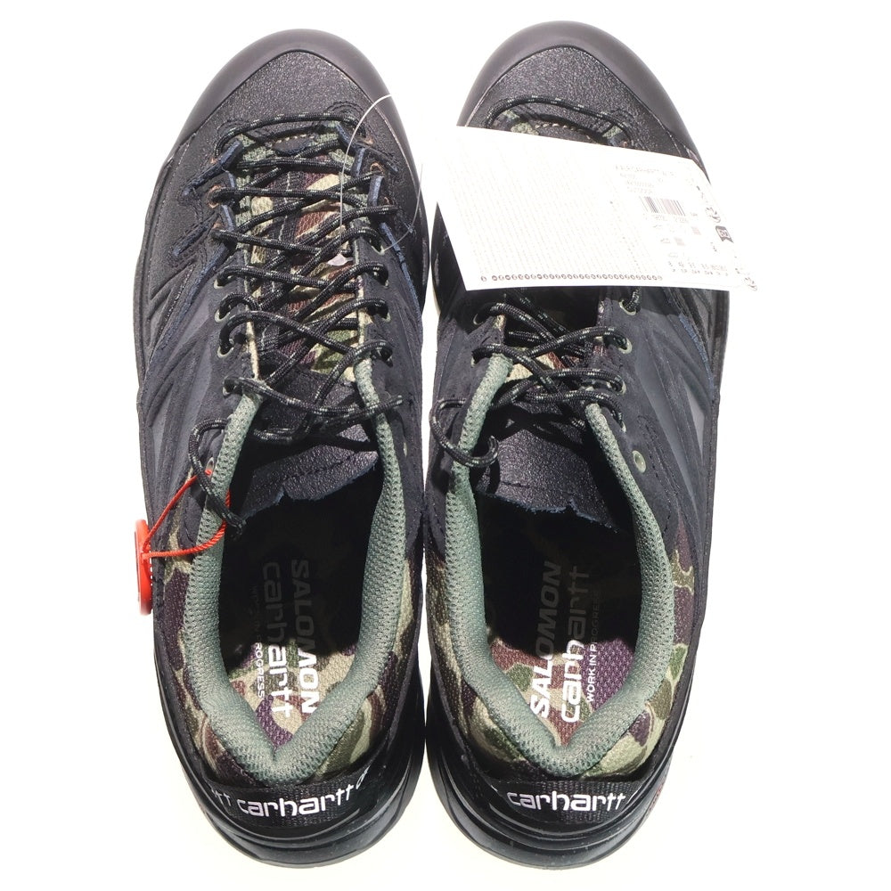 SALOMON(サロモン) ×CARHARTT X-ALP W.I.P カーハート ローカットスニーカー ブラック US8.5/26.5cm