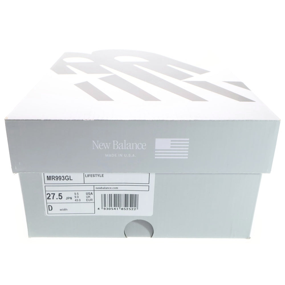 New Balance(ニューバランス) MR993GL スウェード ローカットスニーカー グレー US9.5/27.5cm