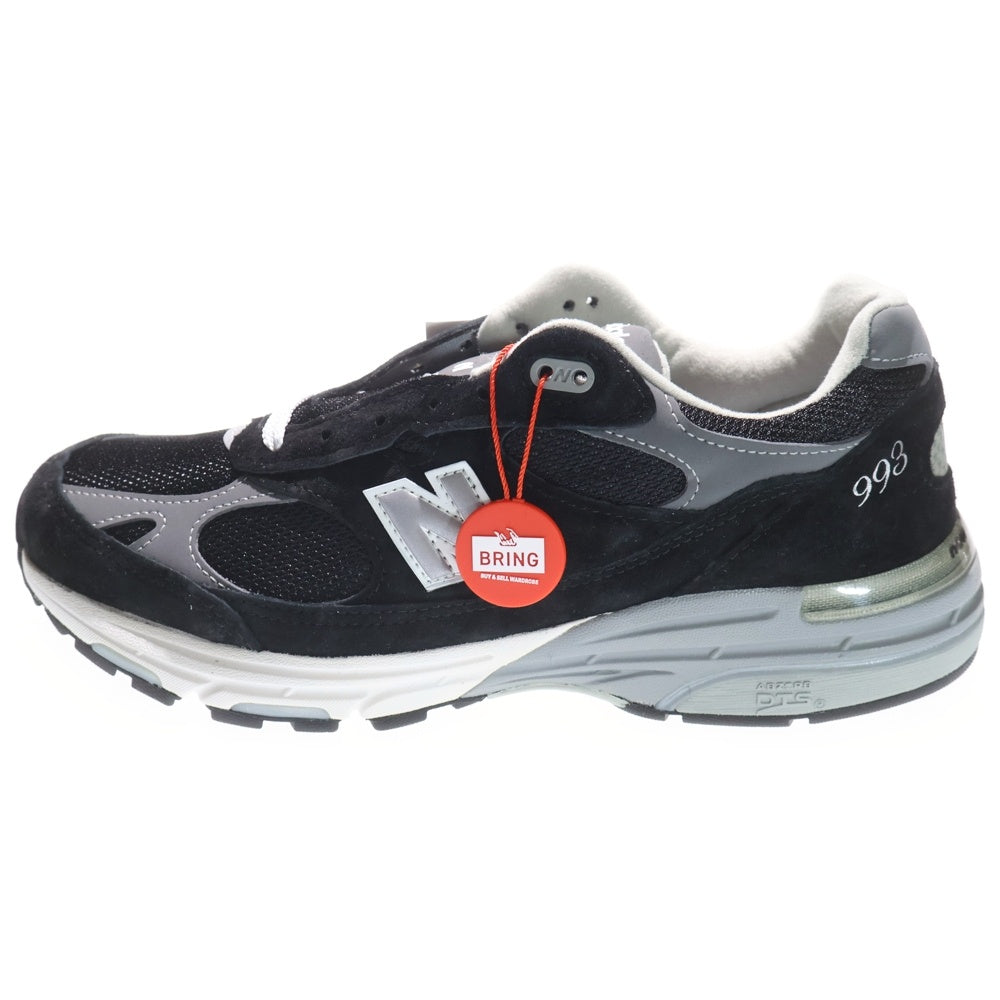 New Balance(ニューバランス) MR993BK スウェード ローカットスニーカー ブラック US9.5/27.5cm