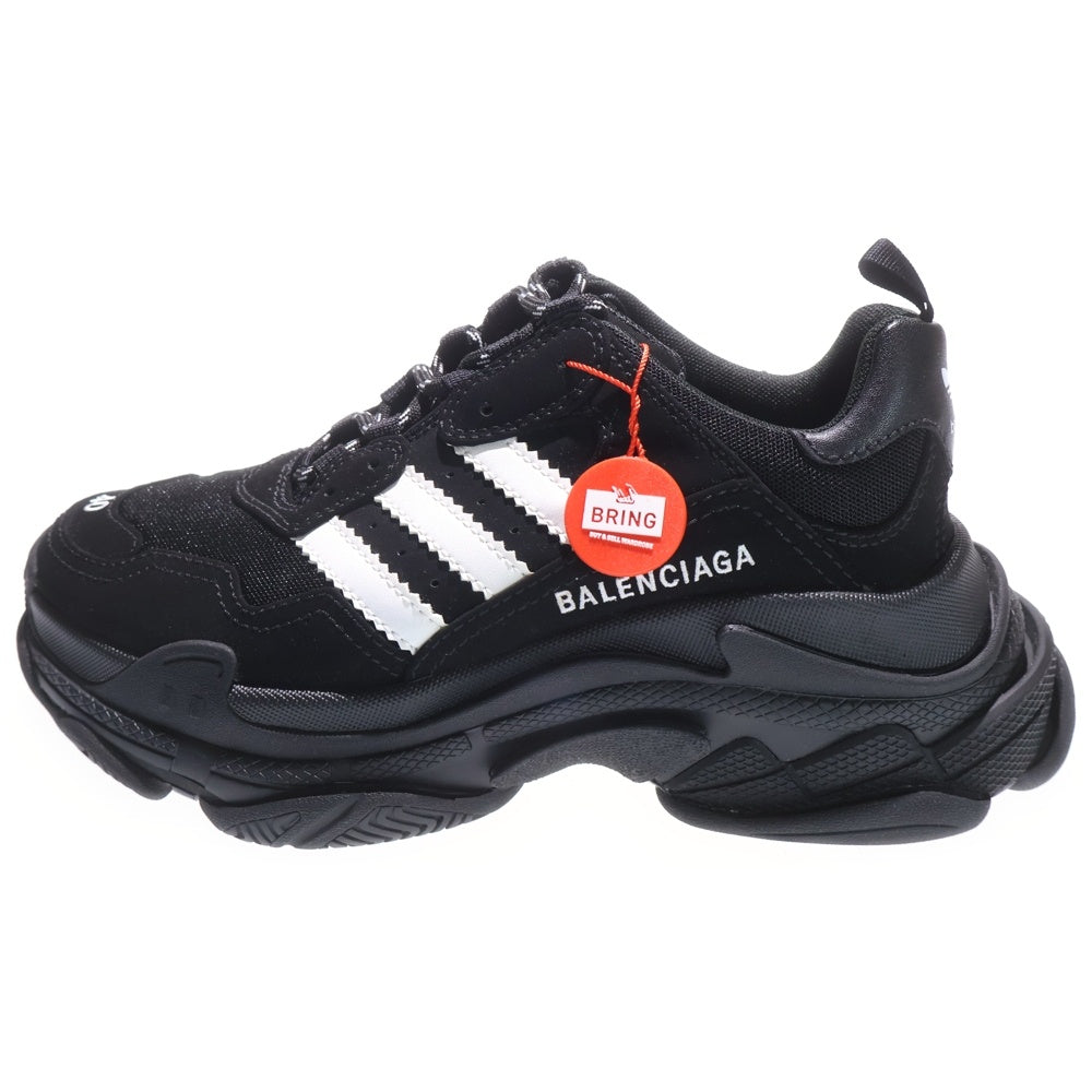 BALENCIAGA(バレンシアガ) ×adidas Triple S Sneaker アディダス トリプルS ローカットスニーカー ブラック 712821