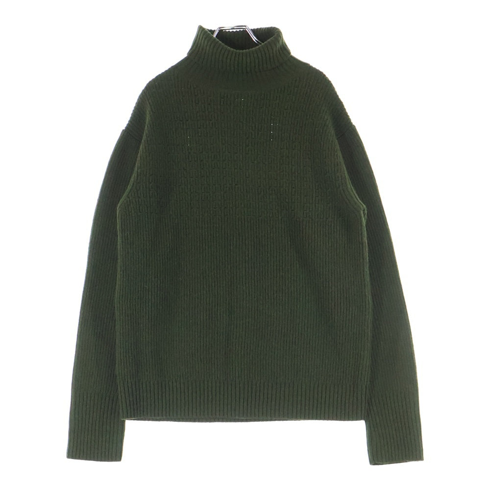 PHIGVEL(フィグベル) MIL TURTLE NECK KNIT ウールタートルネックニットセーター カーキ PMAC-KN04