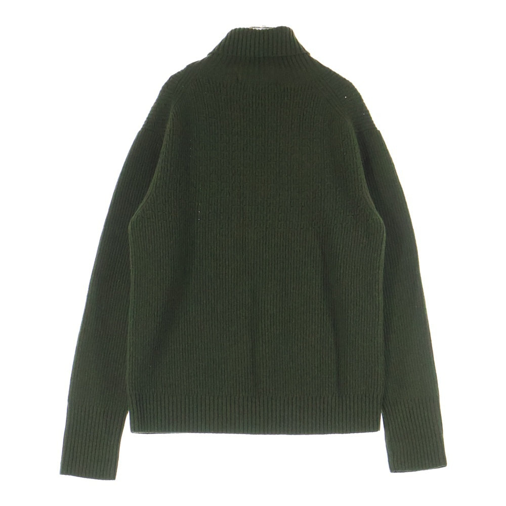 PHIGVEL(フィグベル) MIL TURTLE NECK KNIT ウールタートルネックニットセーター カーキ PMAC-KN04