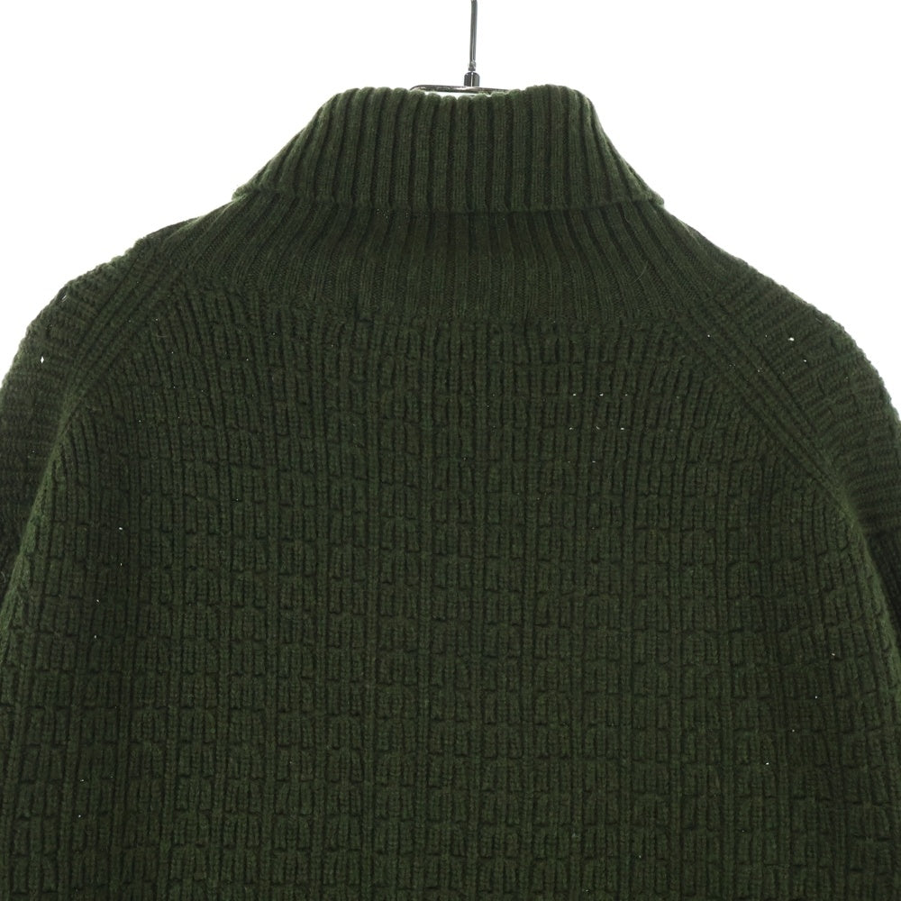 PHIGVEL(フィグベル) MIL TURTLE NECK KNIT ウールタートルネックニットセーター カーキ PMAC-KN04