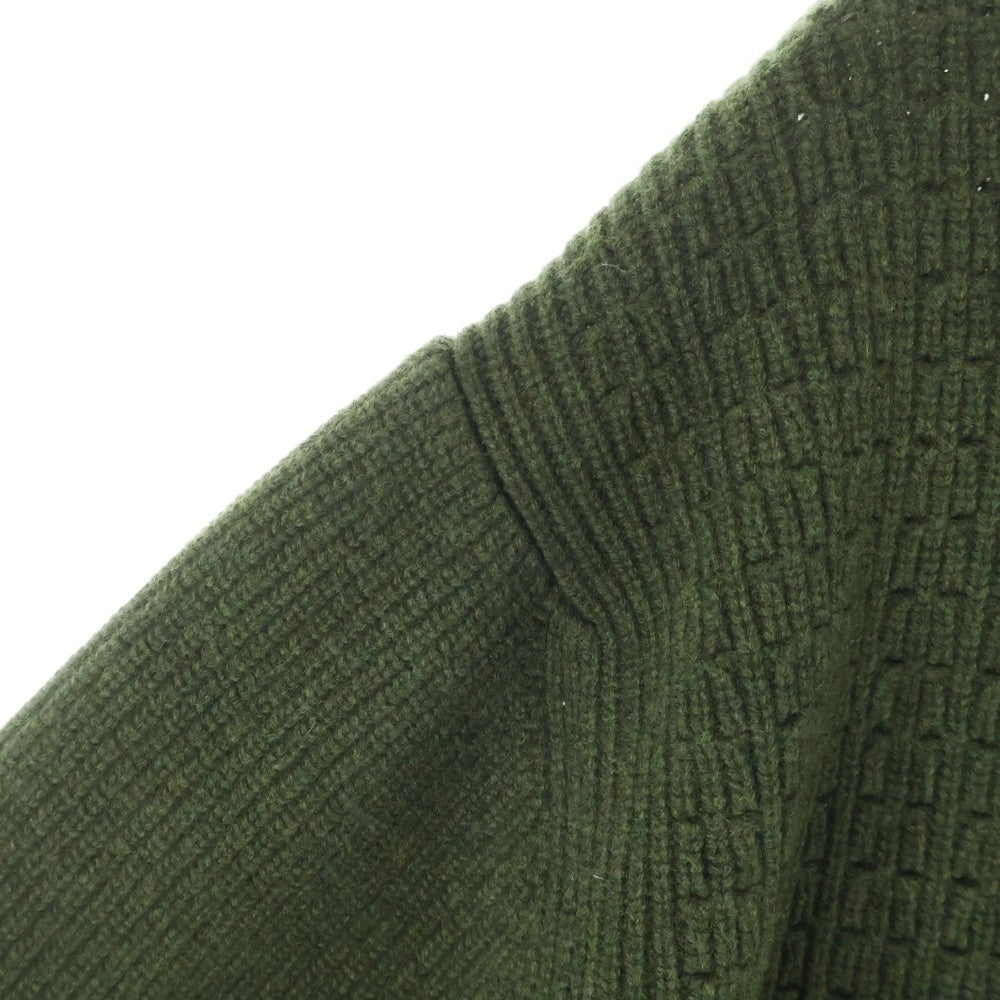 PHIGVEL(フィグベル) MIL TURTLE NECK KNIT ウールタートルネックニットセーター カーキ PMAC-KN04