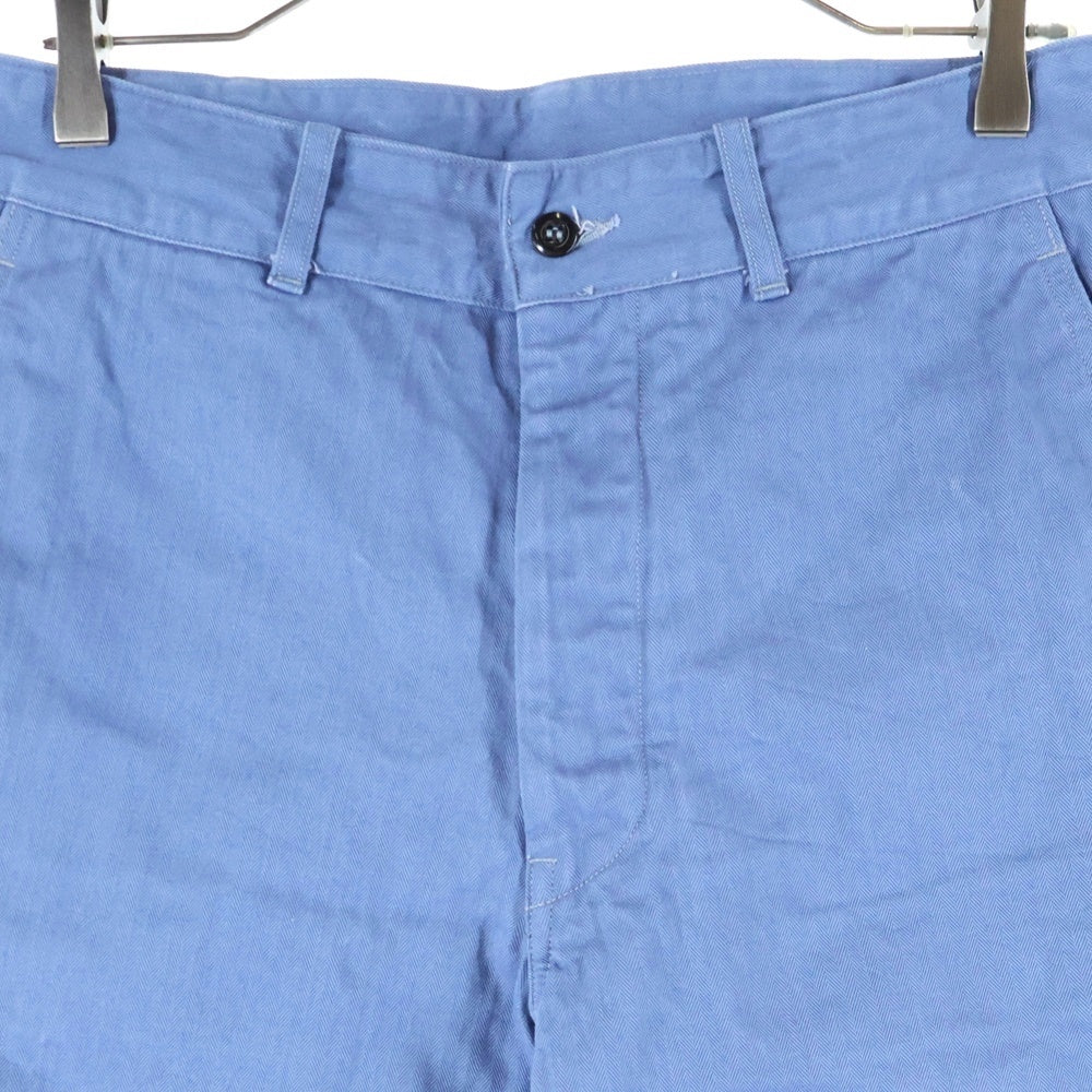 AT LAST & CO(アットラスト) WORK TROUSERS ワークパンツ ブルー