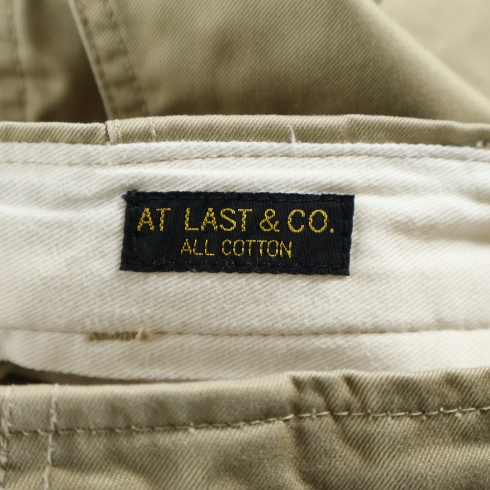 AT LAST & CO(アットラスト) CHINO WORK PANTS チノパンツ ベージュ