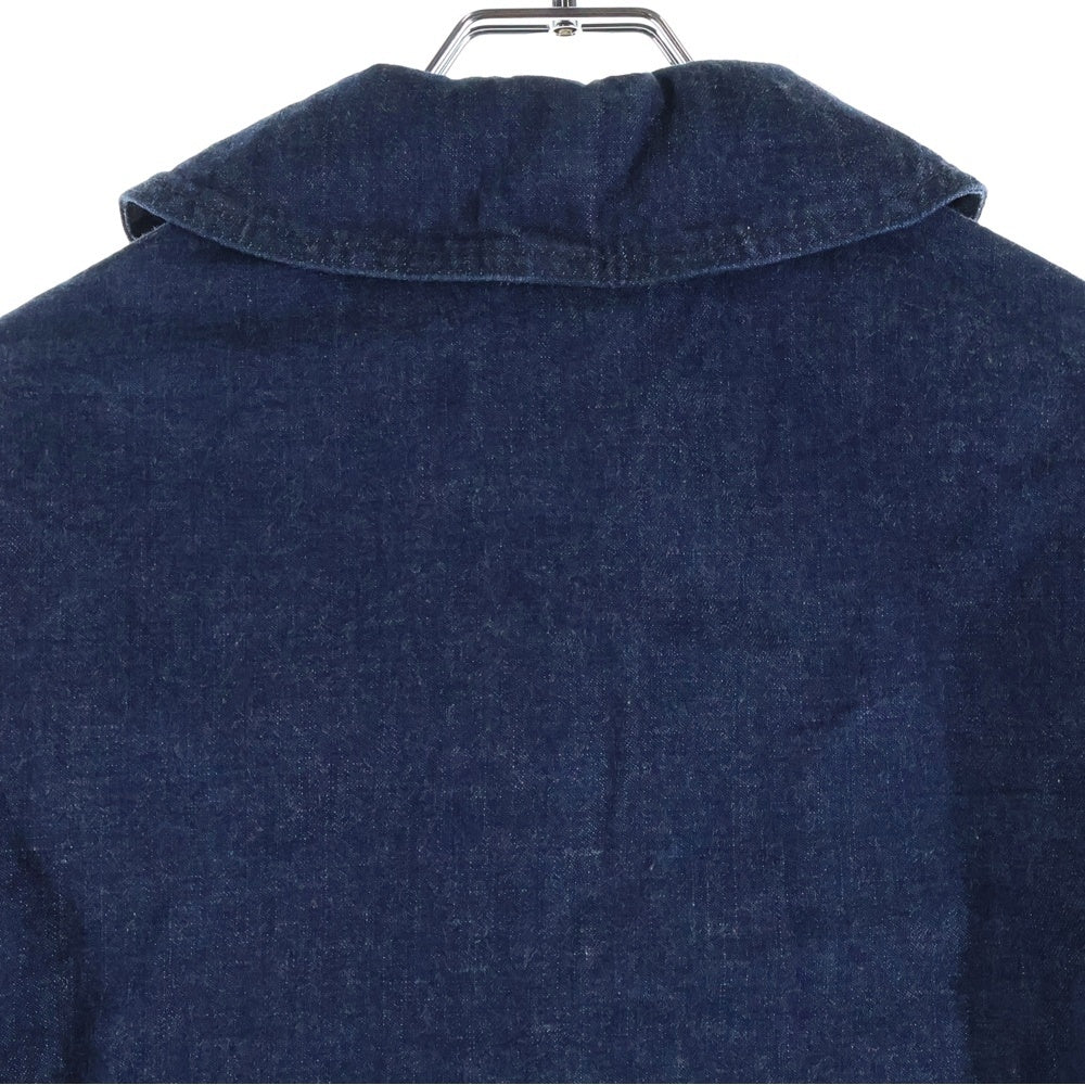 AT LAST & CO(アットラスト) SHAWL COLLAR COVERALL デニムショールカバーオールジャケット インディゴ