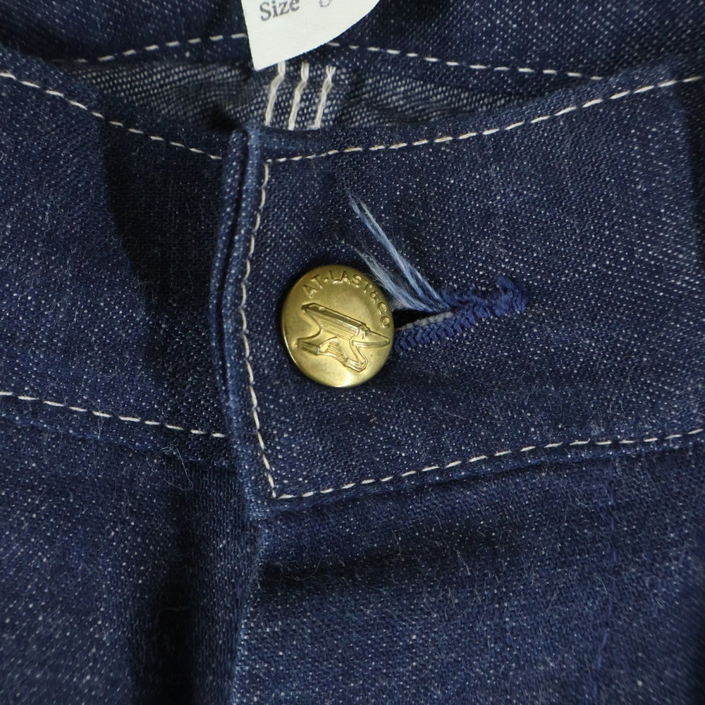 AT LAST & CO(アットラスト) LOT145 DENIM PANTS ボタンフライ デニムペインターパンツ インディゴ