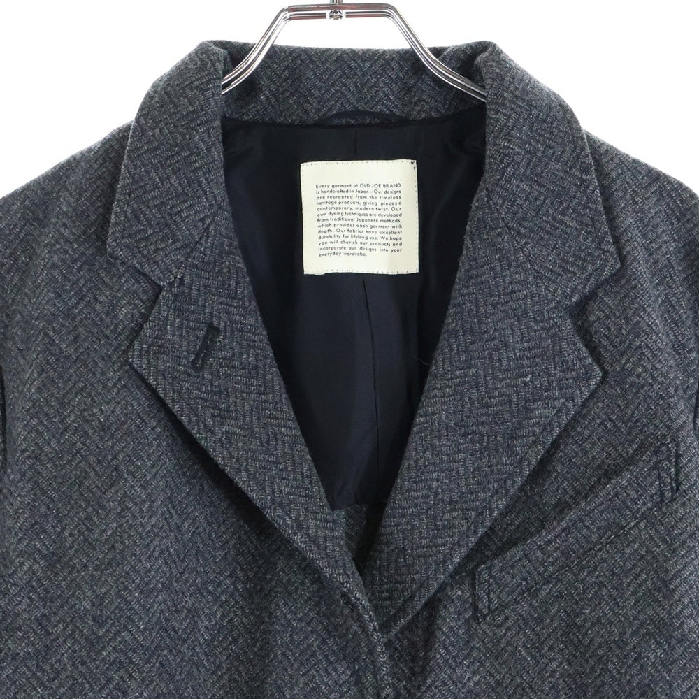 OLD JOE(オールドジョー) Tweed Sack Jacket リネン混紡ウール ツイードサック テーラードジャケット グレー 162-JK01