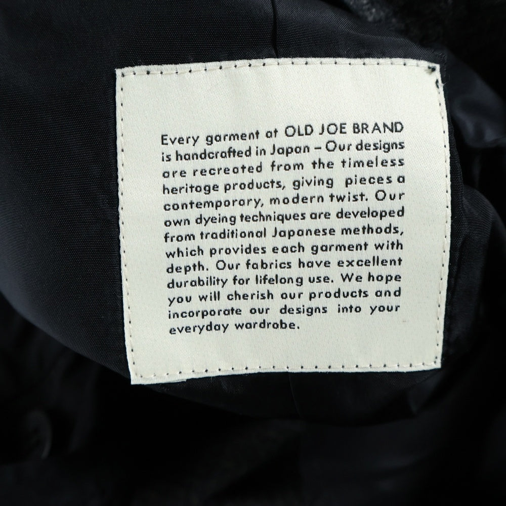 OLD JOE(オールドジョー) Tweed Sack Jacket リネン混紡ウール ツイードサック テーラードジャケット グレー 162-JK01