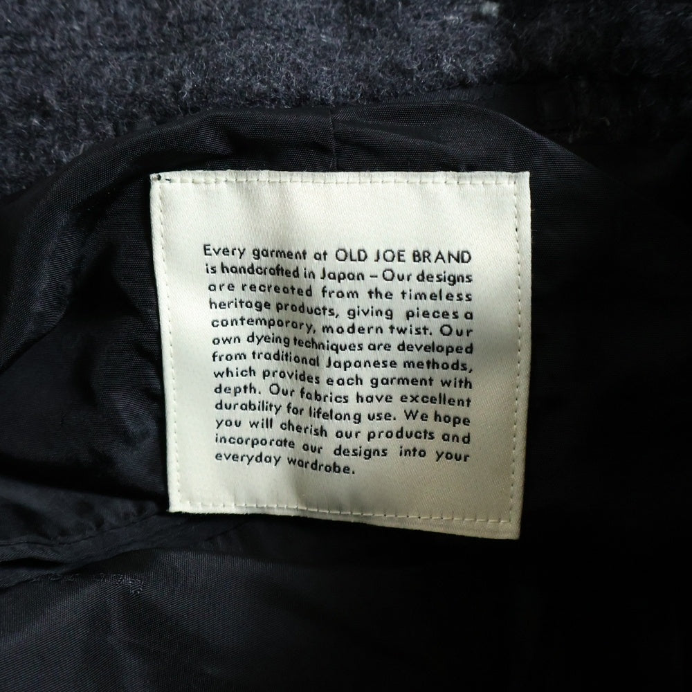 OLD JOE(オールドジョー) NAPPING WOOL RIDING COAT ナッピング ウールライディングコート グレー 162JK11