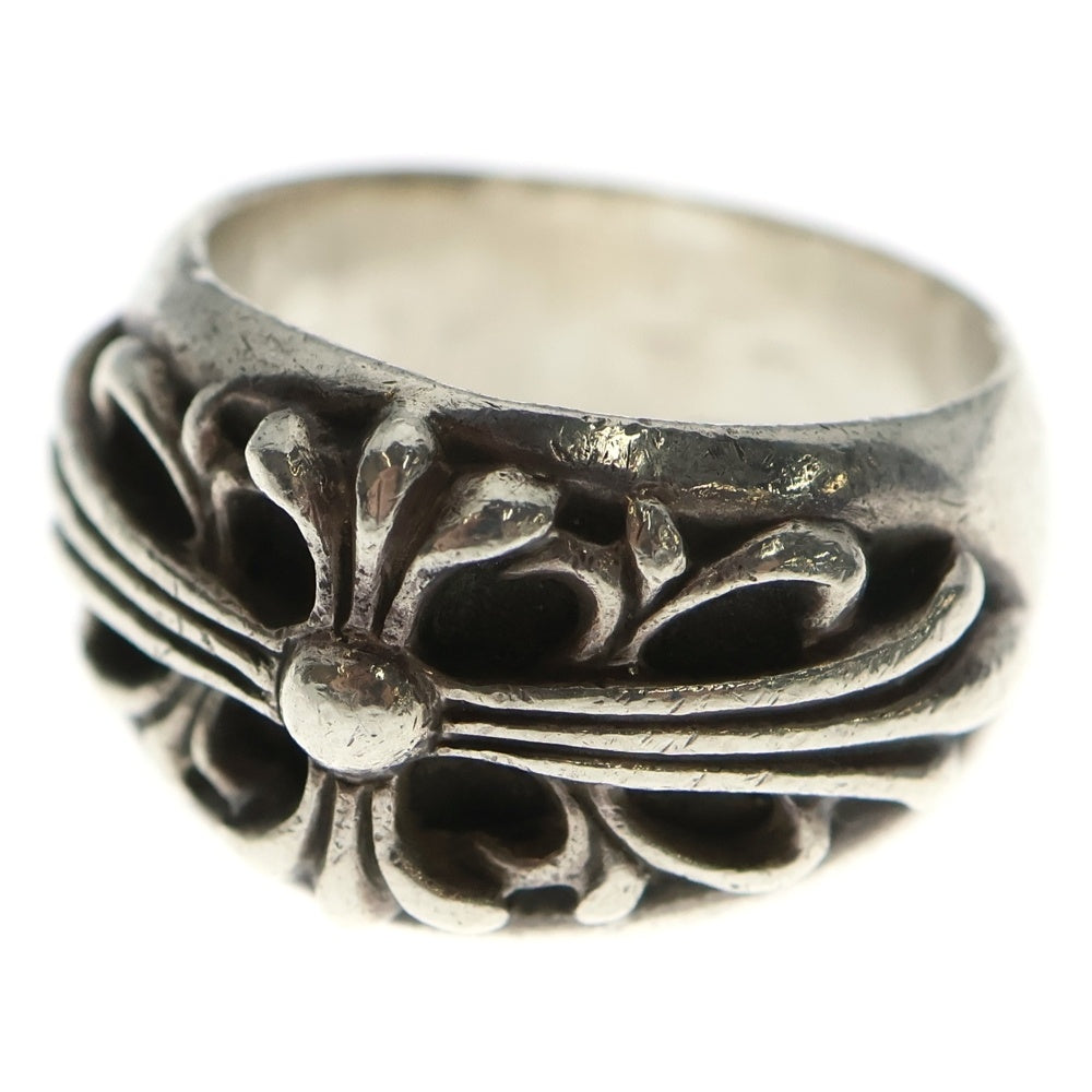 CHROME HEARTS(クロムハーツ) FLRL CRS フローラルクロス リング シルバー BCA346