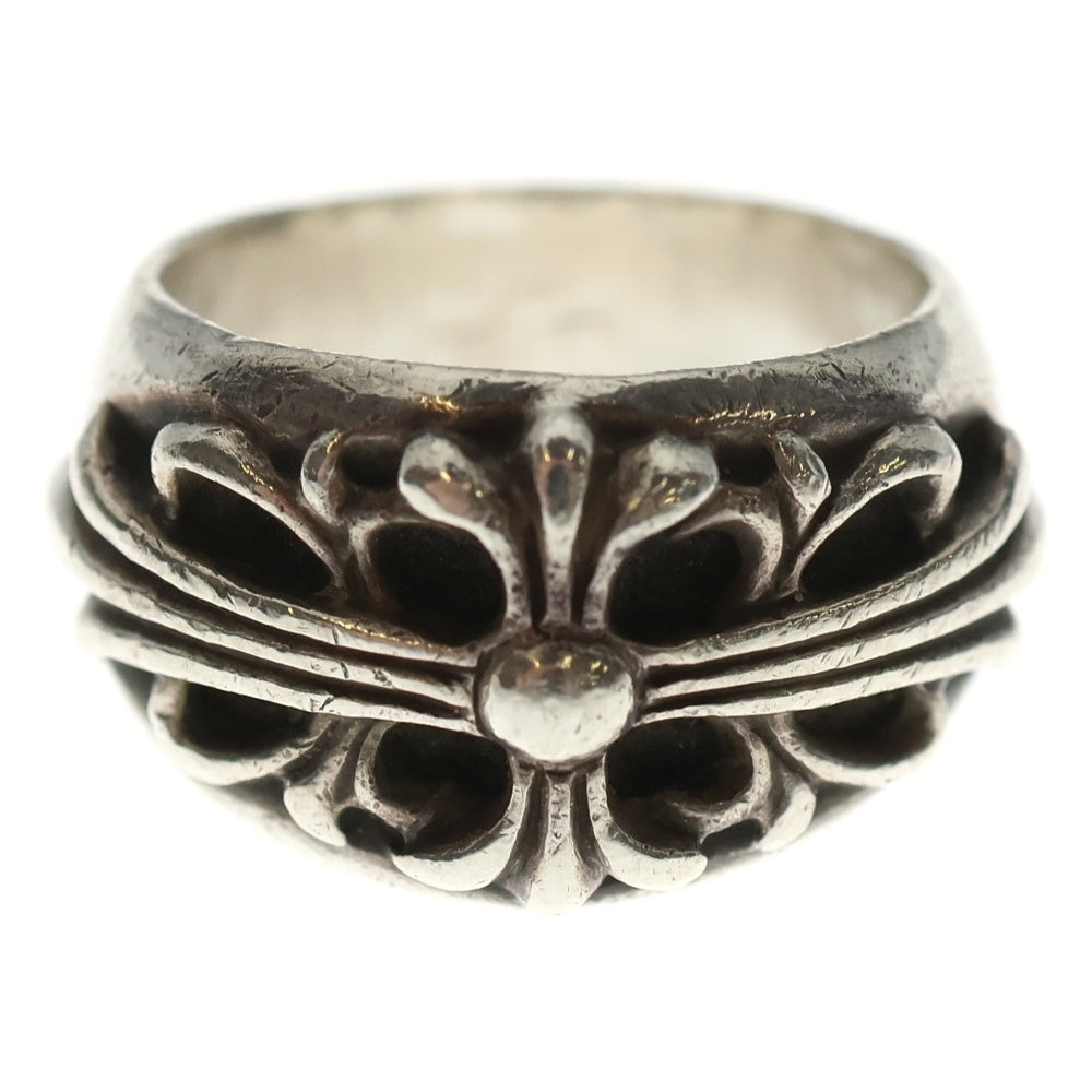 CHROME HEARTS(クロムハーツ) FLRL CRS フローラルクロス リング シルバー BCA346