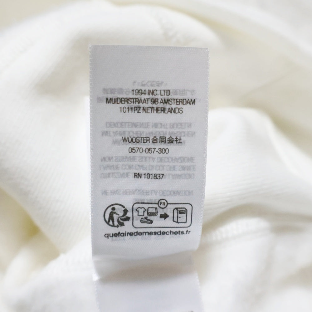 SUPREME(シュプリーム) 25SS Washed Box Logo Crewneck ウォッシュド加工 ボックスロゴ クルーネックスウェットトレーナー ホワイト