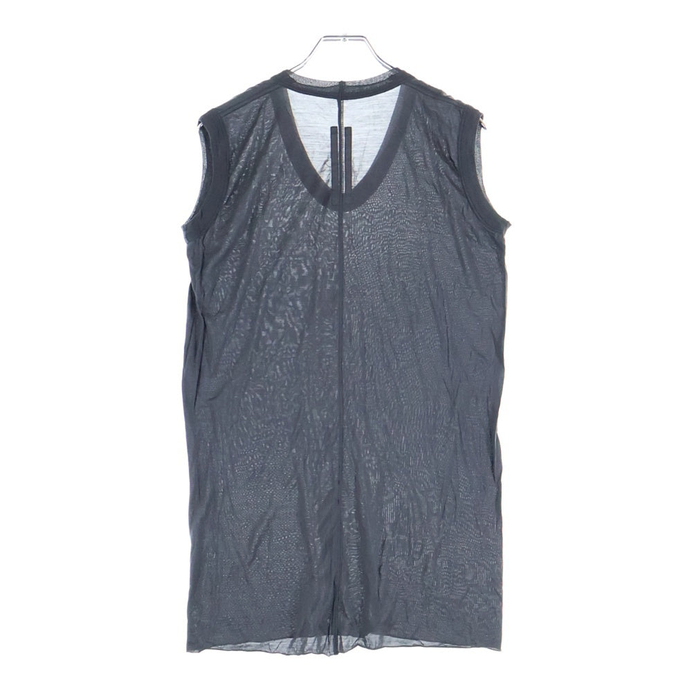 Rick Owens(リックオウエンス) 19SS Tanktop ノースリーブシャツ タンクトップ グレー RP19S6102-JR