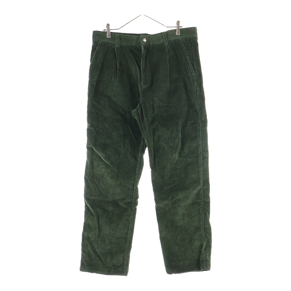 KITH(キス) コーデュロイパンツ 裾ドローコード グリーン 23-030-060-0011-3-0