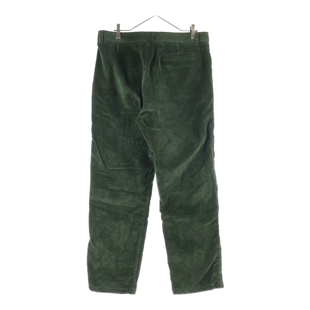 KITH(キス) コーデュロイパンツ 裾ドローコード グリーン 23-030-060-0011-3-0