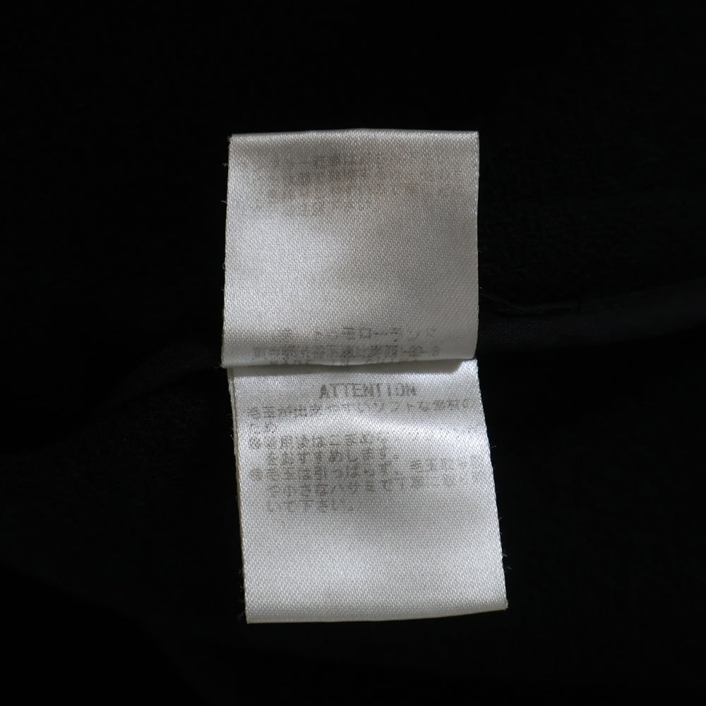 NO BRAND(ノーブランド) GALERIE VIE(ギャルリー ヴィー) メルトンウールピーコート ブラック