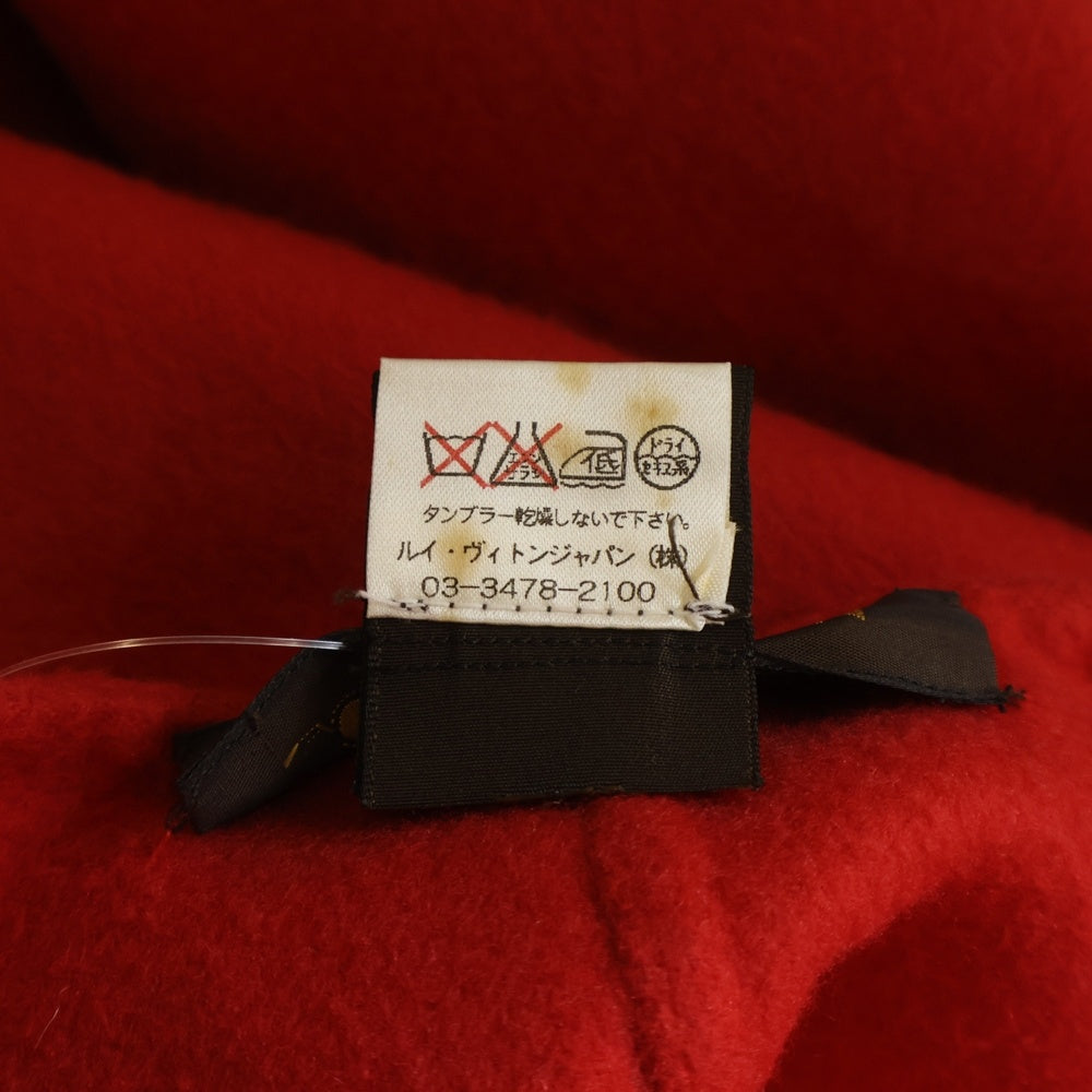 LOUIS VUITTON(ルイヴィトン) カシミヤ ロングスカート レディース レッド