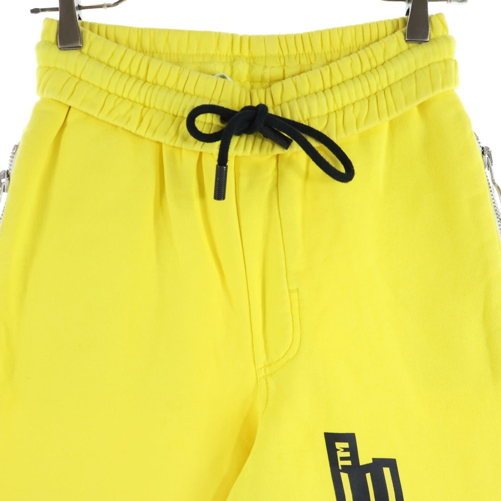 OFF-WHITE(オフホワイト) 18SS Arrow Sweat Pants アローロゴ スウェットパンツ イエロー OMCH007S18192095