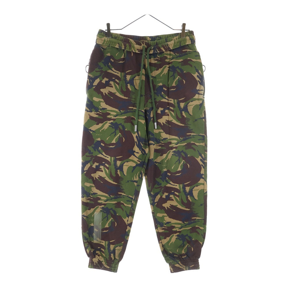 OFF-WHITE(オフホワイト) 18SS Camouflage Sweatpants カモフラージュ 迷彩スウェットパンツ カーキ OMCH007S18600022