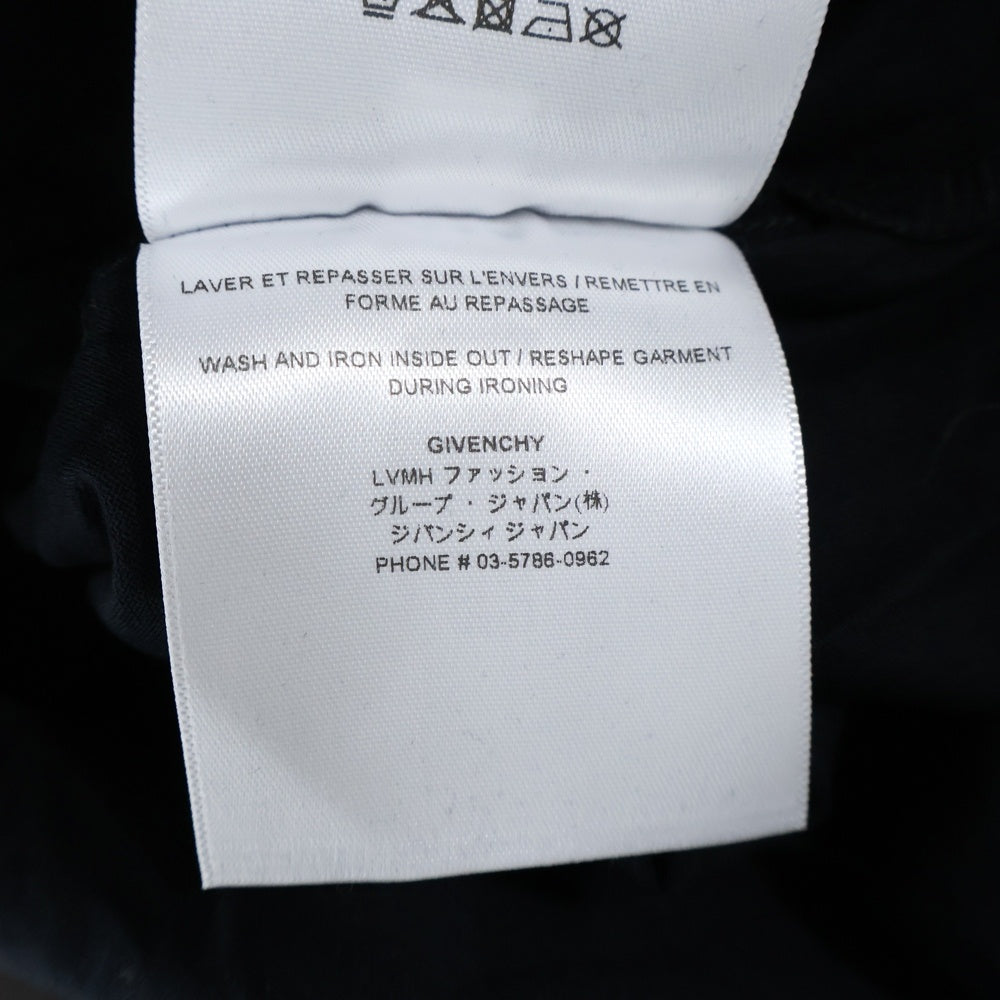 GIVENCHY(ジバンシィ) 18SS Rottweiler T-Shirt ロットワイラー ドッグプリント半袖Tシャツ ブラック BM705L3Y1P