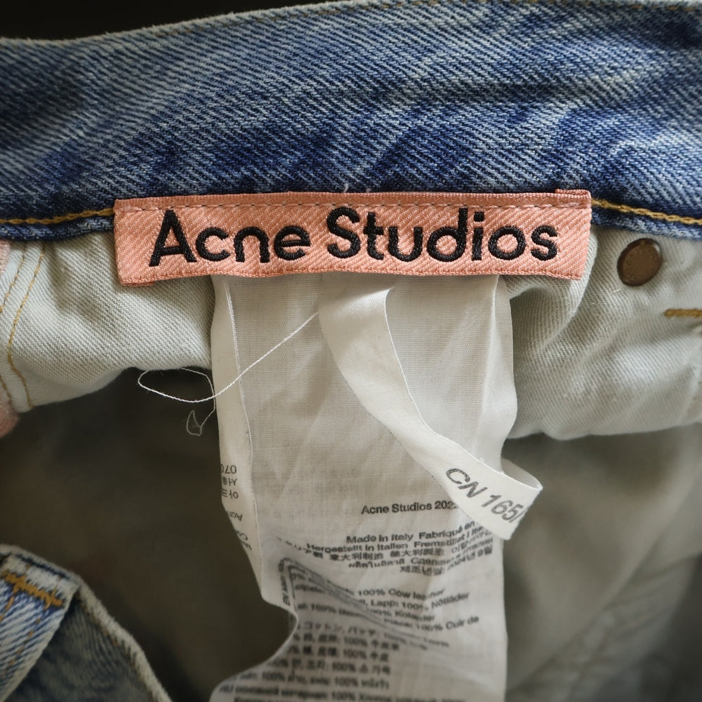 Acne Studios(アクネ ストゥディオズ) 2023 Penicillin スーパーバギーフィットジーンズ ワイドデニムパンツ インディゴ C00054