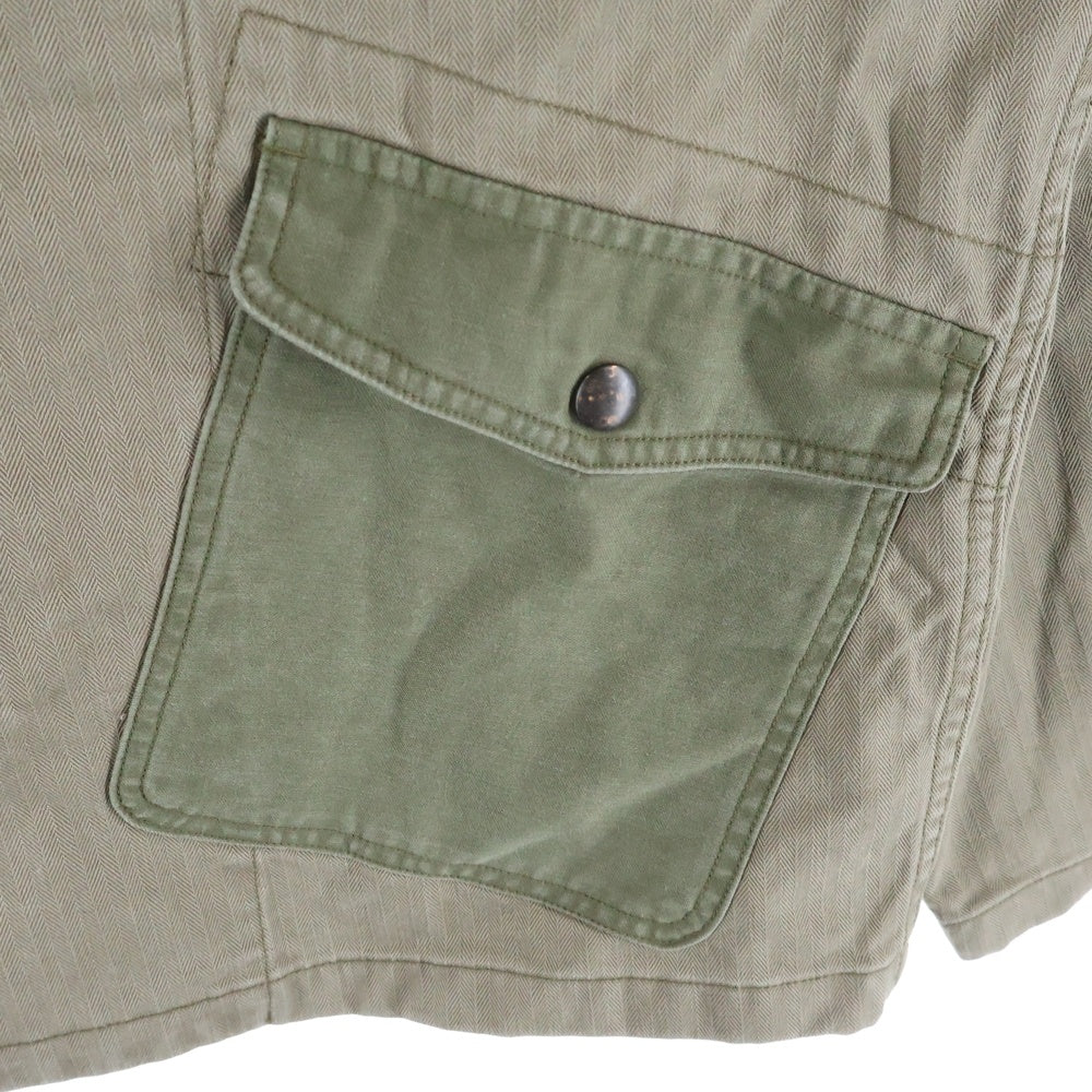 NIGEL CABOURN(ナイジェルケーボン) BEAMS別注 Field Jaket ビームス フィールドジャケット カバーオール カーキ 8049-00-30900
