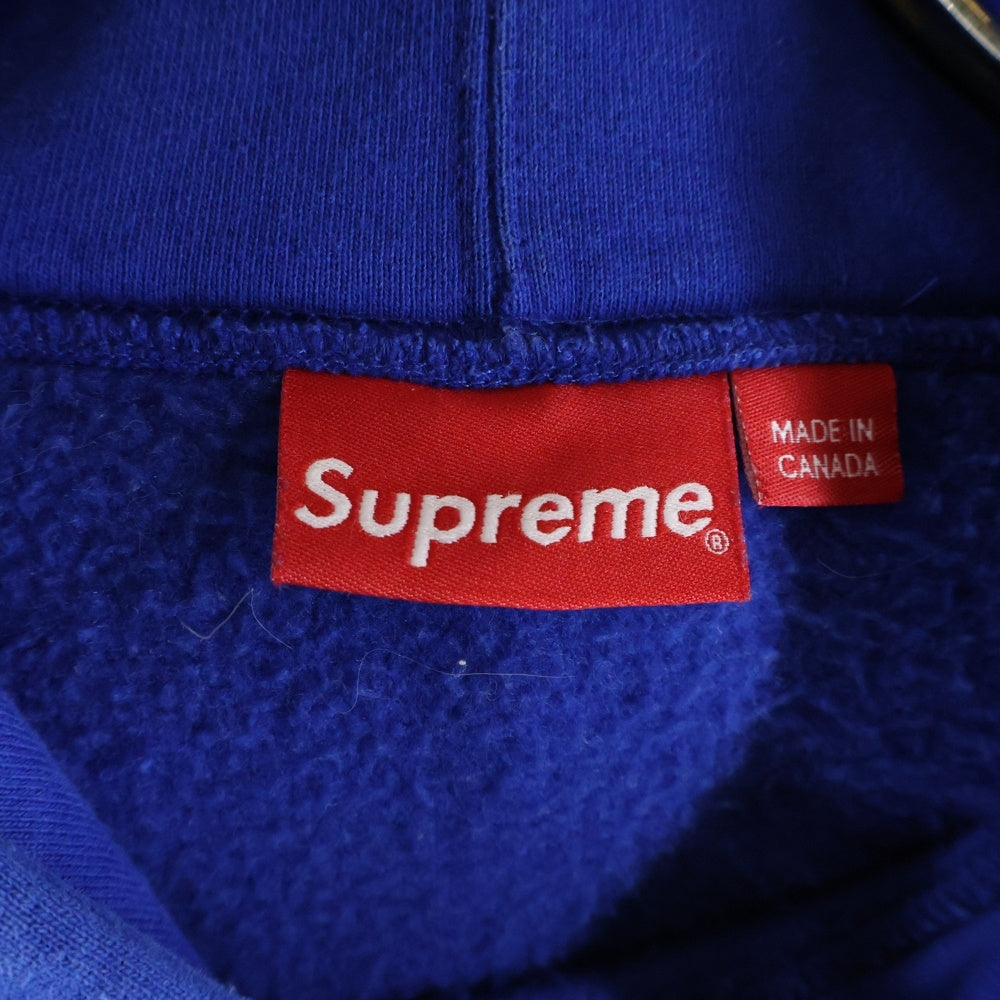 SUPREME(シュプリーム) 22AW S Logo Hooded Sweatshirt Sツノロゴ プルオーバースウェットパーカー フーディ ブルー