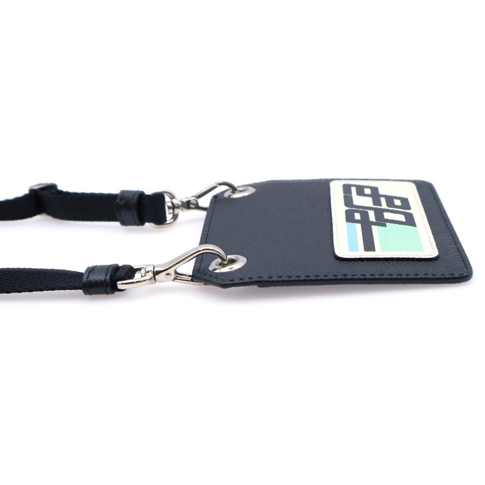 PRADA(プラダ) Saffiano Leather ID Case サフィアーノ レザーIDケース ブラック 1MC044