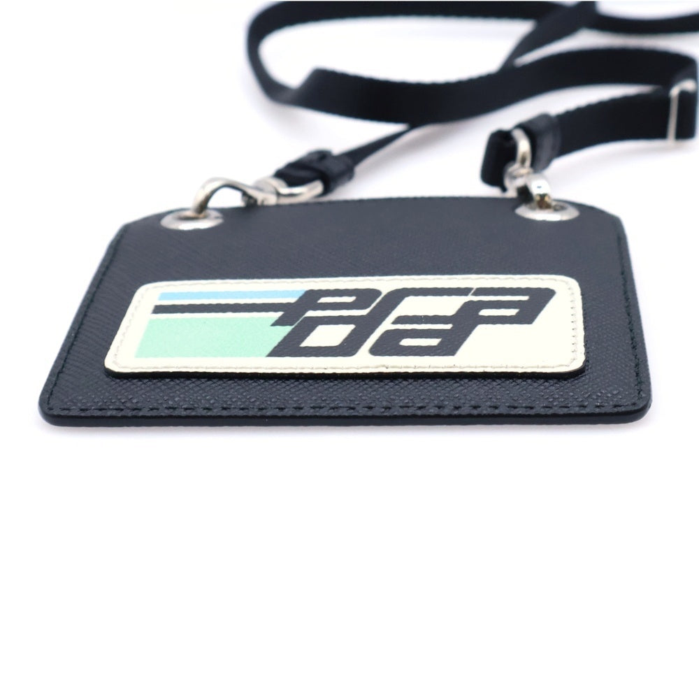 PRADA(プラダ) Saffiano Leather ID Case サフィアーノ レザーIDケース ブラック 1MC044