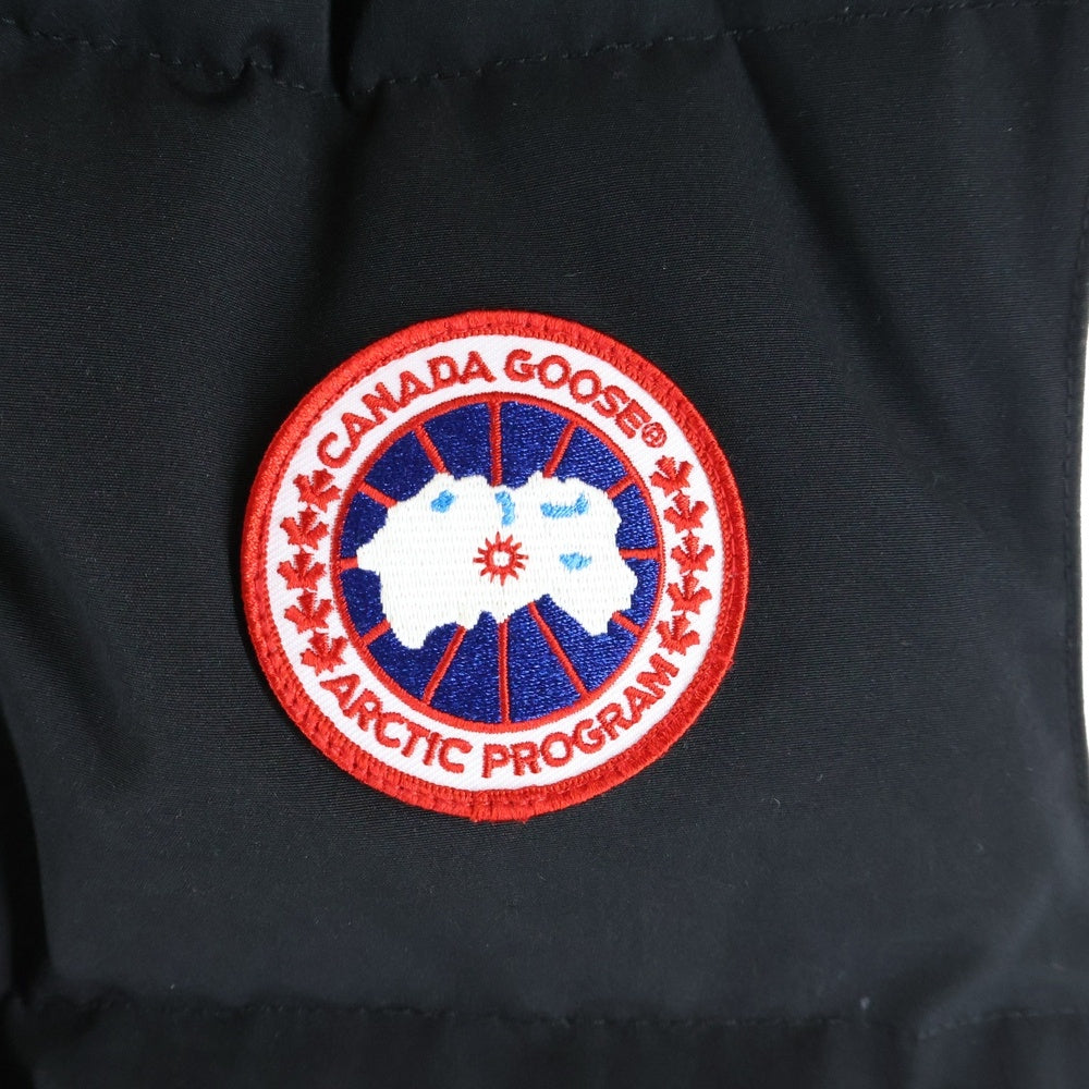 CANADA GOOSE(カナダグース) FREESTYLE VEST フリースタイルベスト ロゴワッペン ダウンベスト ブラック 4150M