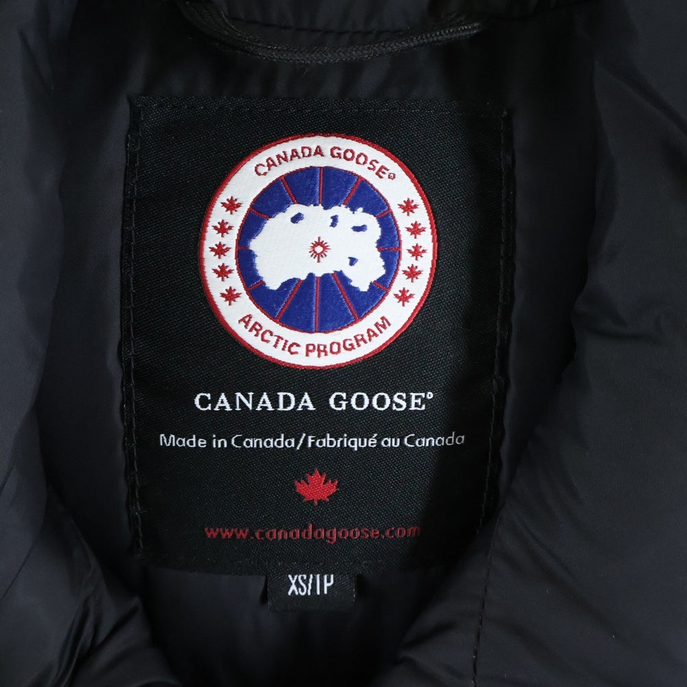 CANADA GOOSE(カナダグース) FREESTYLE VEST フリースタイルベスト ロゴワッペン ダウンベスト ブラック 4150M